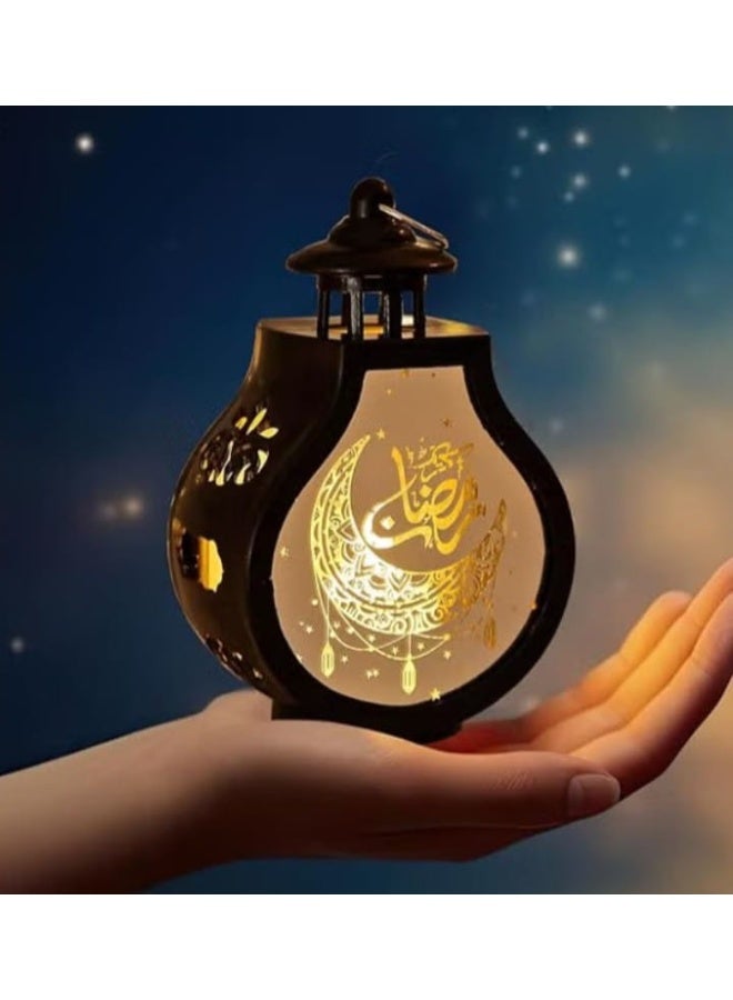 “Set of 2 decorative Ramadan lanterns—perfect for adding a festive and elegant touch to your home.” - Image 3